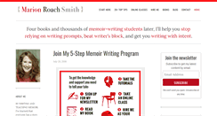 Desktop Screenshot of marionroach.com